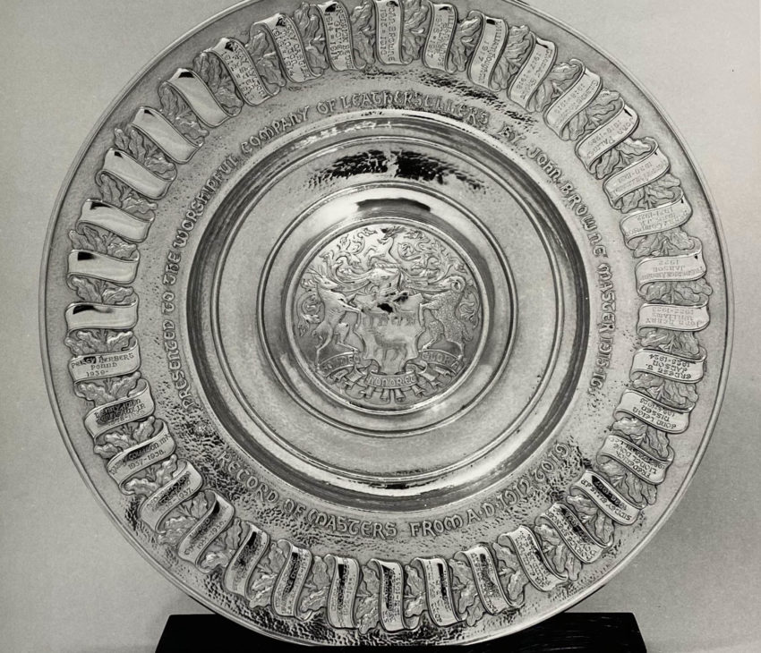 silver rosewater dish